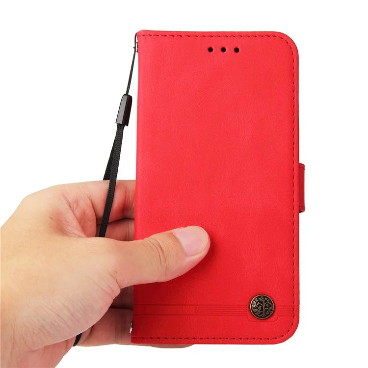 For Samsung Galaxy M35 5G Case PU Leather Phone Cover Wallet Stand View