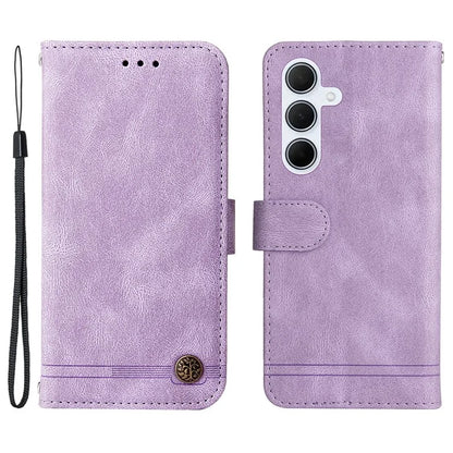 For Samsung Galaxy M35 5G Case PU Leather Phone Cover Wallet Stand View