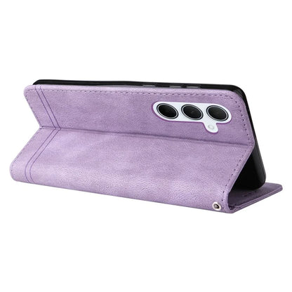 For Samsung Galaxy M35 5G Case PU Leather Phone Cover Wallet Stand View
