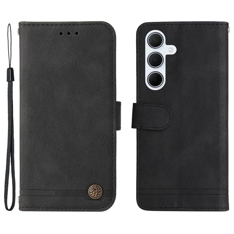 For Samsung Galaxy M35 5G Case PU Leather Phone Cover Wallet Stand View