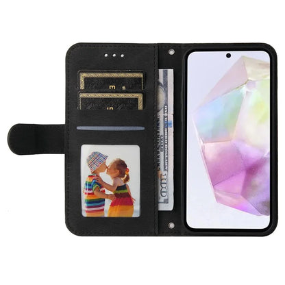 For Samsung Galaxy M35 5G Case PU Leather Phone Cover Wallet Stand View