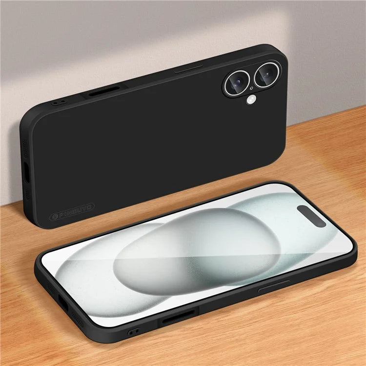PINWUYO JK Touching Series For iPhone 16 Plus Case Anti-Scratch Silky Touch TPU Phone Cover