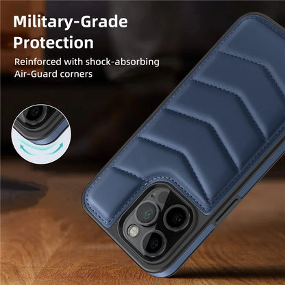 For iPhone 14 Pro Max Case Compatible with MagSafe RFID Blocking Card Slot Leather Back Cover