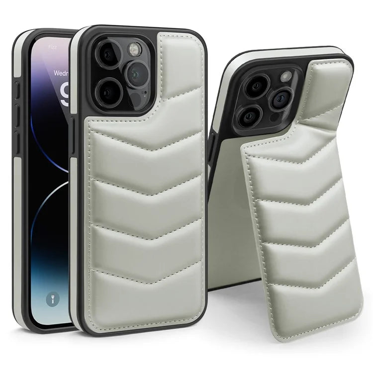For iPhone 14 Pro Max Case Compatible with MagSafe RFID Blocking Card Slot Leather Back Cover