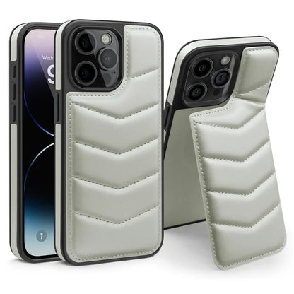 For iPhone 14 Pro Max Case Compatible with MagSafe RFID Blocking Card Slot Leather Back Cover