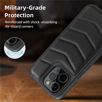 For iPhone 14 Pro Max Case Compatible with MagSafe RFID Blocking Card Slot Leather Back Cover