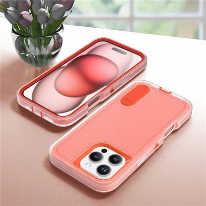 For iPhone 16 Pro Max Case Kickstand Shockproof PC+Silicone+EVA Phone Cover