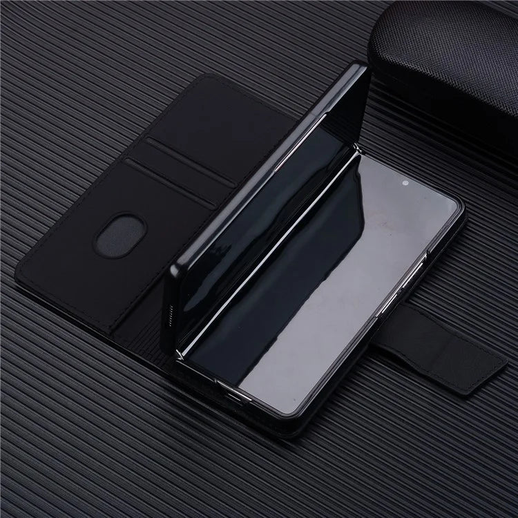For Samsung Galaxy Z Fold6 5G Case Rhombus Pattern Leather Wallet Phone Cover