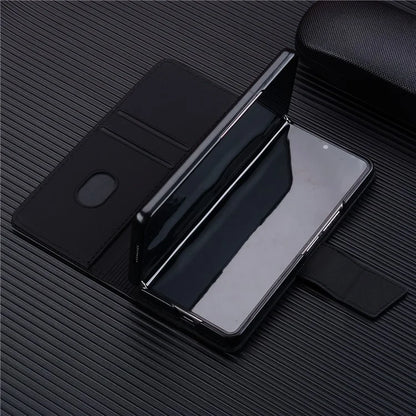 For Samsung Galaxy Z Fold6 5G Case Rhombus Pattern Leather Wallet Phone Cover