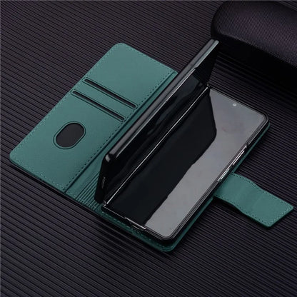 For Samsung Galaxy Z Fold6 5G Case Rhombus Pattern Leather Wallet Phone Cover