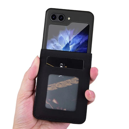 For Samsung Galaxy Z Flip6 5G Case Rhombus Pattern Leather Phone Cover