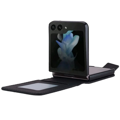 For Samsung Galaxy Z Flip6 5G Case Rhombus Pattern Leather Phone Cover