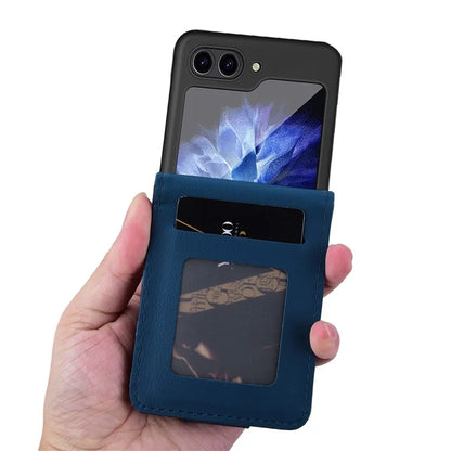 For Samsung Galaxy Z Flip6 5G Case Rhombus Pattern Leather Phone Cover