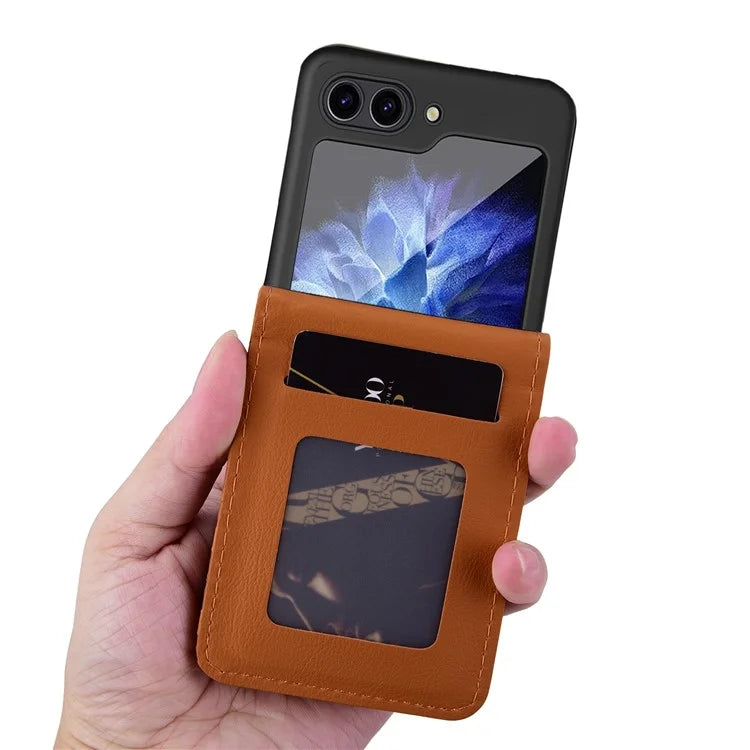 For Samsung Galaxy Z Flip6 5G Case Rhombus Pattern Leather Phone Cover
