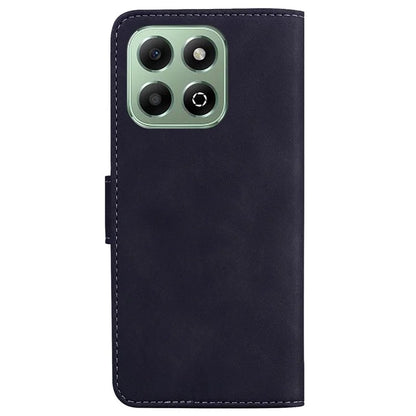 For Honor X6b 4G Stand Case PU Leather Phone Cover Butterfly Printed