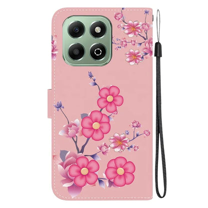 For Honor X6b 4G Case Anti-Drop Leather Wallet Phone Cover Pattern Printing