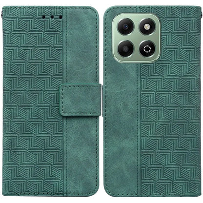 For Honor X6b 4G Case Geometry Pattern Leather Wallet Phone Cover