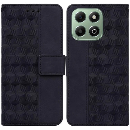 For Honor X6b 4G Case Geometry Pattern Leather Wallet Phone Cover