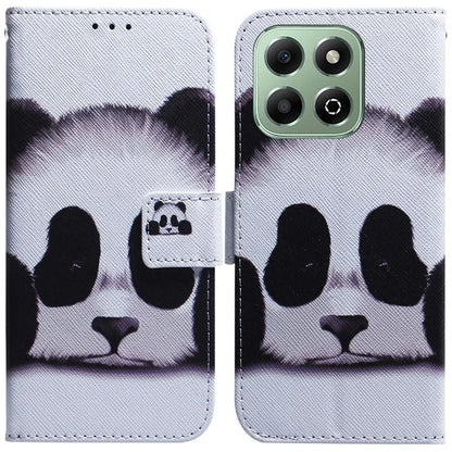 For Honor X6b 4G Case Pattern Print Leather Wallet Phone Cover
