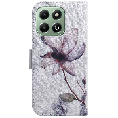 For Honor X6b 4G Case Pattern Print Leather Wallet Phone Cover