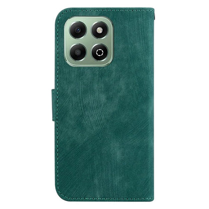 For Honor X6b 4G Wallet Phone Case Tiger Imprint Shockproof Leather Cover