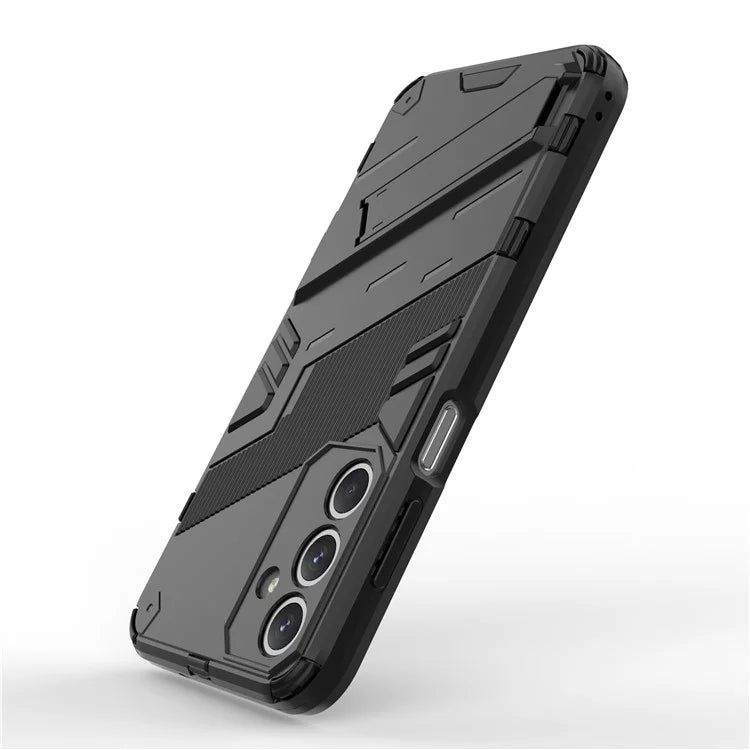 For Samsung Galaxy M35 5G Case PC+TPU Shockproof Phone Cover with Kickstand