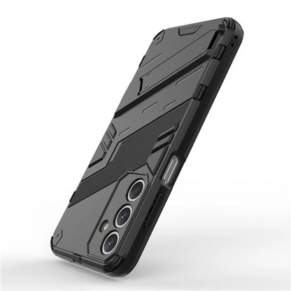 For Samsung Galaxy M35 5G Case PC+TPU Shockproof Phone Cover with Kickstand