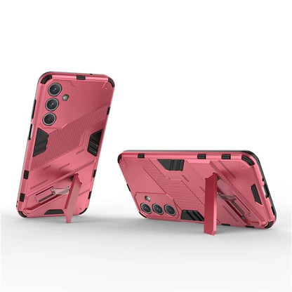 For Samsung Galaxy M35 5G Case PC+TPU Shockproof Phone Cover with Kickstand