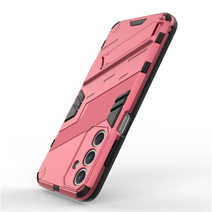For Samsung Galaxy M35 5G Case PC+TPU Shockproof Phone Cover with Kickstand