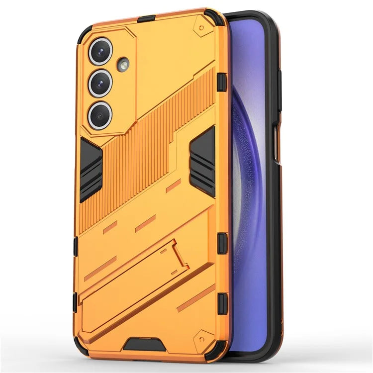 For Samsung Galaxy M35 5G Case PC+TPU Shockproof Phone Cover with Kickstand