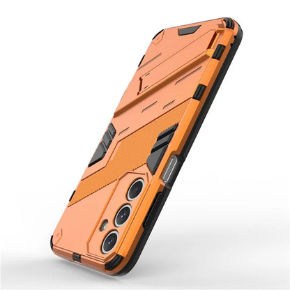 For Samsung Galaxy M35 5G Case PC+TPU Shockproof Phone Cover with Kickstand