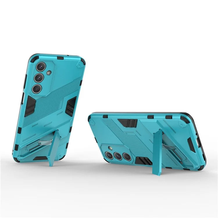 For Samsung Galaxy M35 5G Case PC+TPU Shockproof Phone Cover with Kickstand