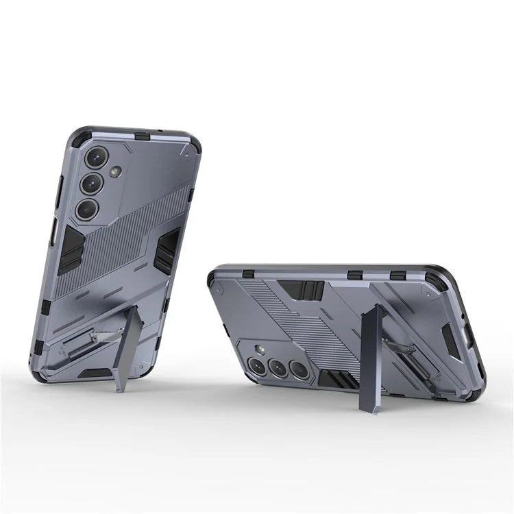 For Samsung Galaxy M35 5G Case PC+TPU Shockproof Phone Cover with Kickstand