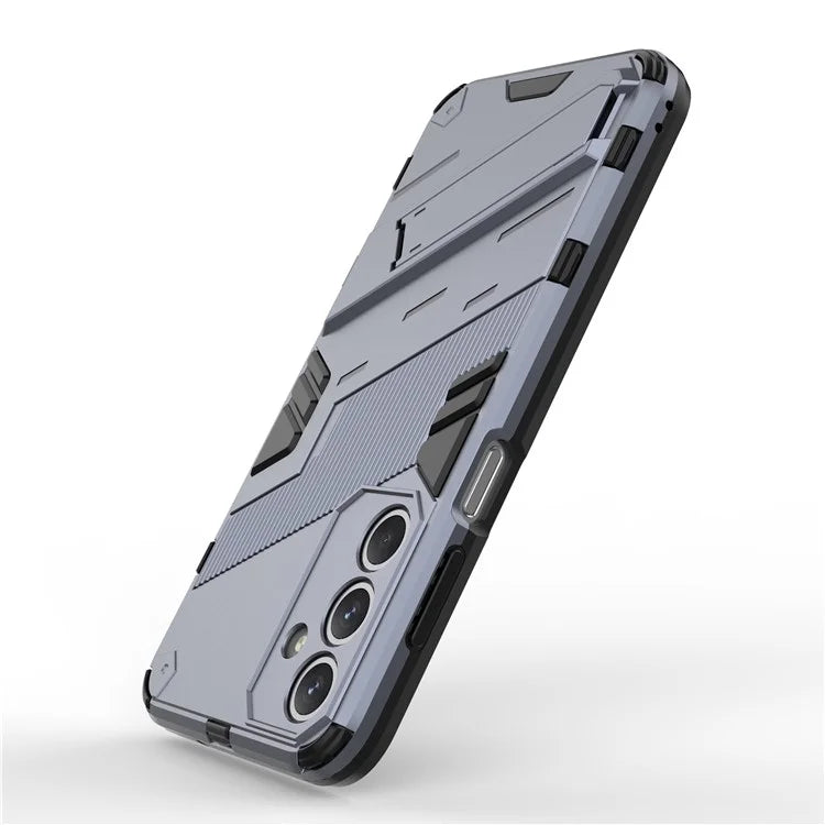 For Samsung Galaxy M35 5G Case PC+TPU Shockproof Phone Cover with Kickstand