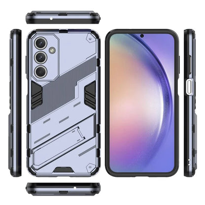 For Samsung Galaxy M35 5G Case PC+TPU Shockproof Phone Cover with Kickstand