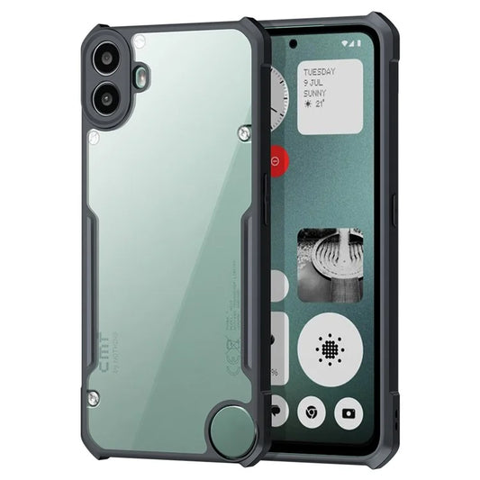 XUNDD For Nothing CMF Phone 1 Case TPU + Acrylic Slim Fit Clear Back Cover