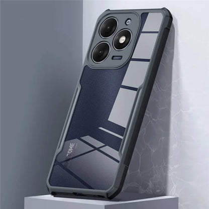 XUNDD For itel A50 Case TPU + Acrylic Fall-Proof Phone Cover