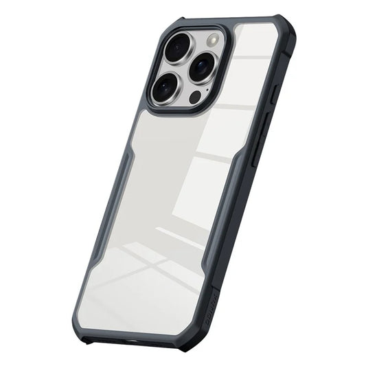 XUNDD For iPhone 16 Pro Max Case Dropproof TPU + Acrylic Clear Back Phone Cover