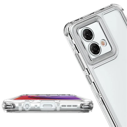 For Motorola Moto G84 5G Case PC+TPU Drop Protection Clear Phone Cover
