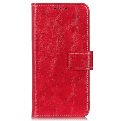 For Samsung Galaxy M35 5G Case Crazy Horse Texture Leather Phone Wallet Cover