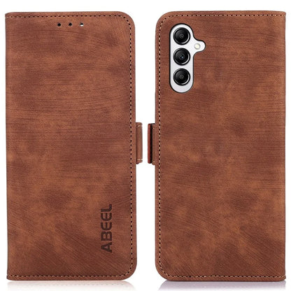 ABEEL For Samsung Galaxy M35 5G Case Retro Leather Phone Cover Wallet Stand View