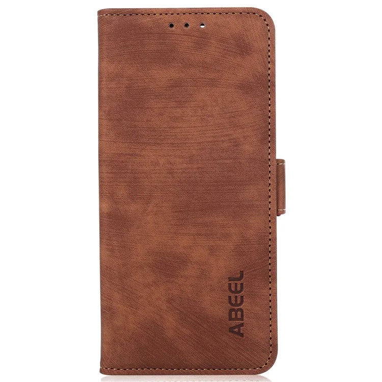 ABEEL For Samsung Galaxy M35 5G Case Retro Leather Phone Cover Wallet Stand View