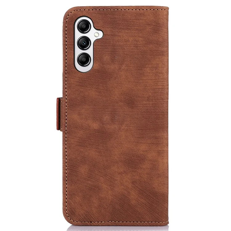 ABEEL For Samsung Galaxy M35 5G Case Retro Leather Phone Cover Wallet Stand View