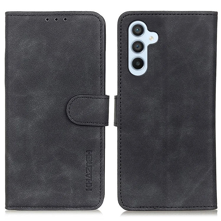 KHAZNEH For Samsung Galaxy M35 5G Case Retro PU Leather Wallet Stand Phone Cover