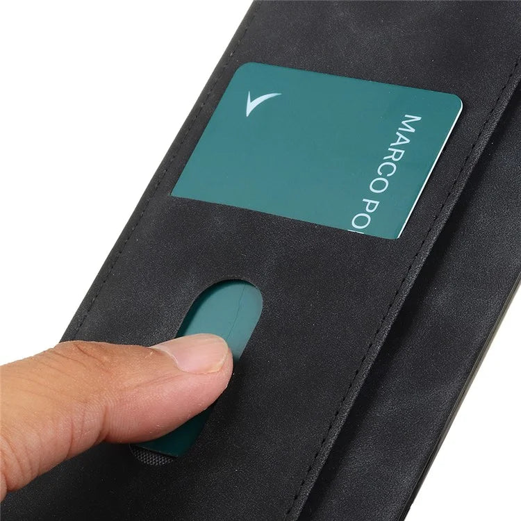 KHAZNEH For Samsung Galaxy M35 5G Case Retro PU Leather Wallet Stand Phone Cover