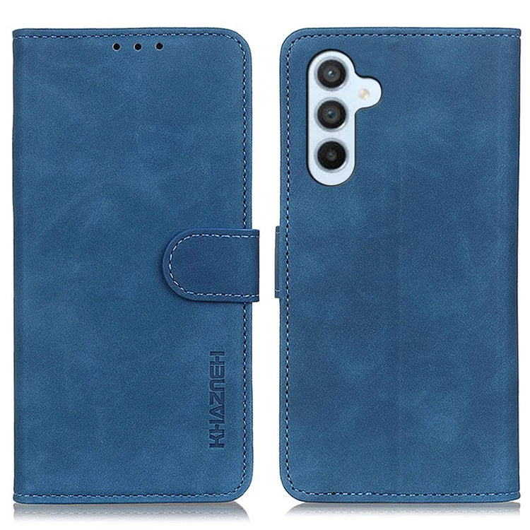 KHAZNEH For Samsung Galaxy M35 5G Case Retro PU Leather Wallet Stand Phone Cover