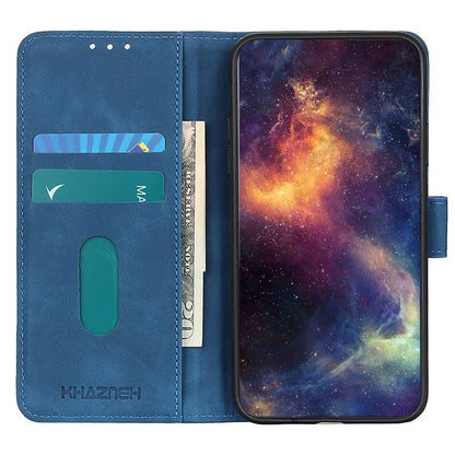 KHAZNEH For Samsung Galaxy M35 5G Case Retro PU Leather Wallet Stand Phone Cover