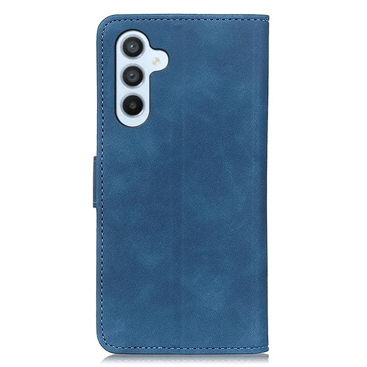 KHAZNEH For Samsung Galaxy M35 5G Case Retro PU Leather Wallet Stand Phone Cover