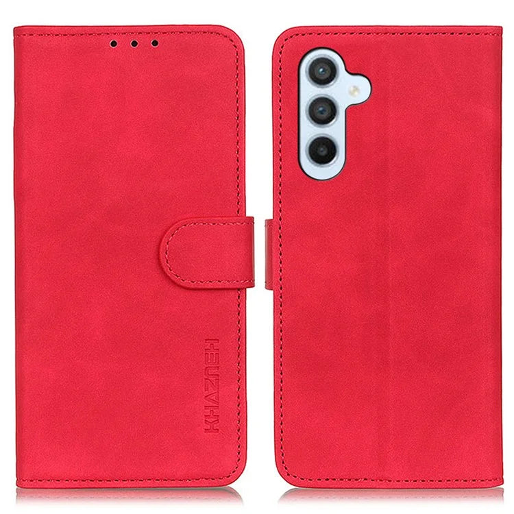 KHAZNEH For Samsung Galaxy M35 5G Case Retro PU Leather Wallet Stand Phone Cover