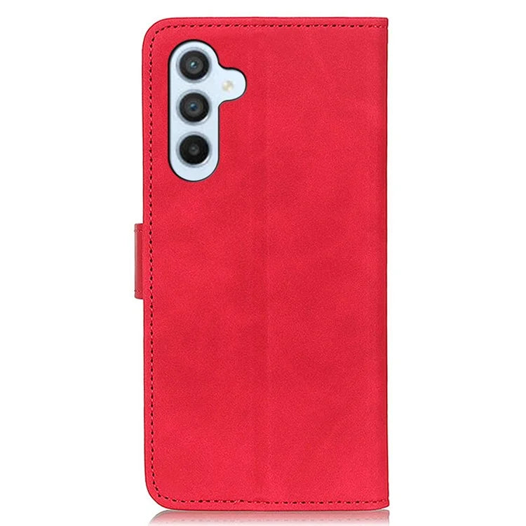 KHAZNEH For Samsung Galaxy M35 5G Case Retro PU Leather Wallet Stand Phone Cover